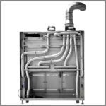 CleanLine 1800 EX | back pipework with exhaust air connection CleanLine 1800 EX | back pipework with exhaust air connection