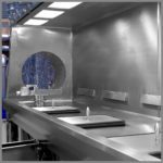 CleanLine 4000 EX | large waste disposal | Unpacking/reworking table | Ultrasonic basin CleanLine 4000 EX | large waste disposal | Unpacking/reworking table | Ultrasonic basin