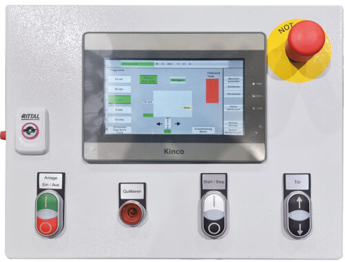Vollautomatisierte Reinigungsanlagen_RK2900 Ex SPS Bedienpanel