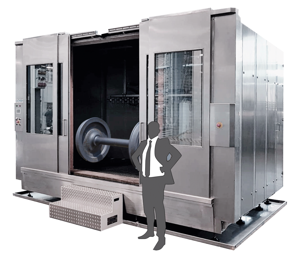 RKK 5000 vollaomatsiche Reinigungsanalge f[r Grossbauteile